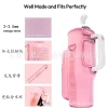 New 40OZ ice cube cup sleeve for diving material, car cup sleeve, large-capacity heat preservation, portable handle cup sleeve Application Scenario
